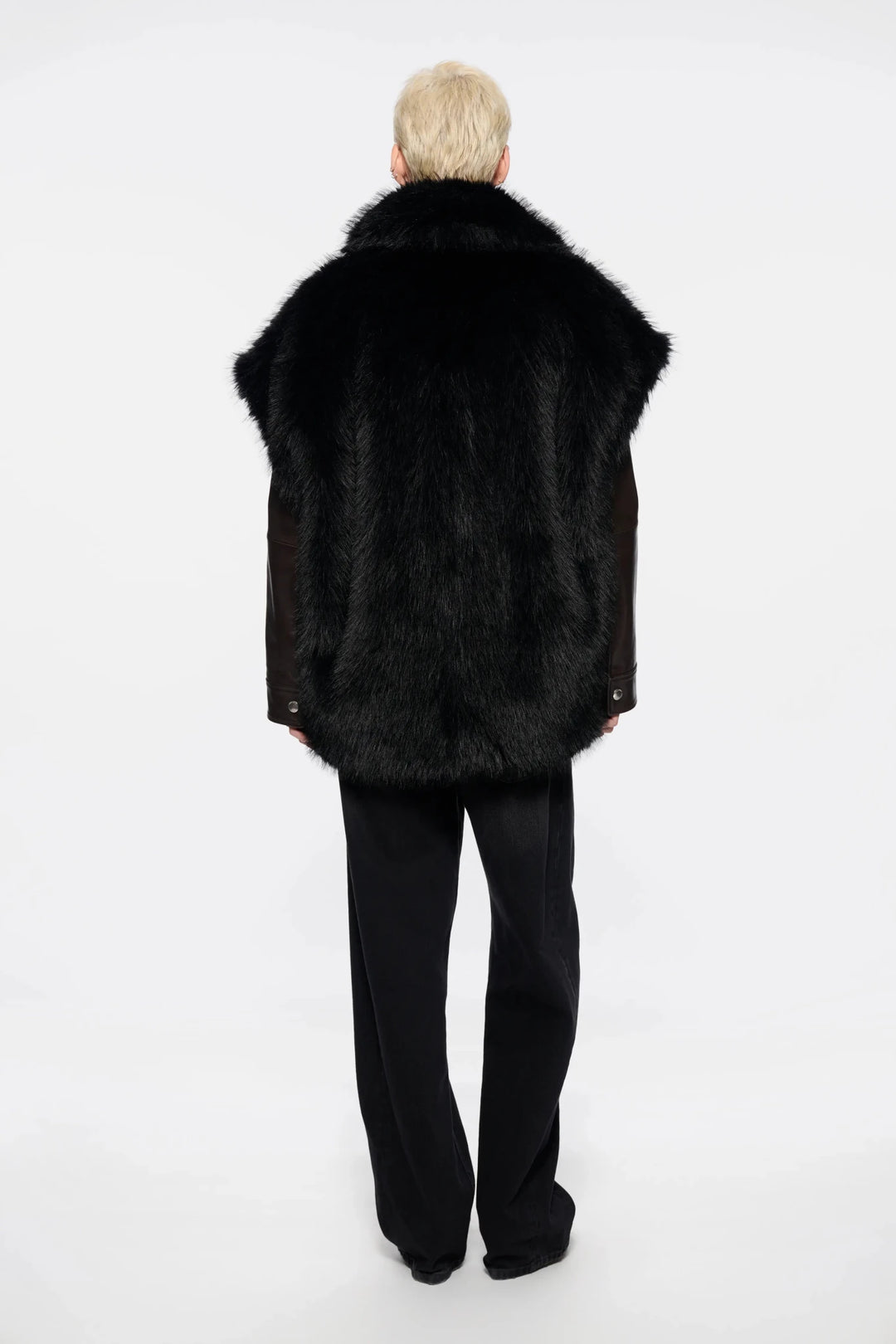 Kinley Faux Fur Vest - The Collective Park City
