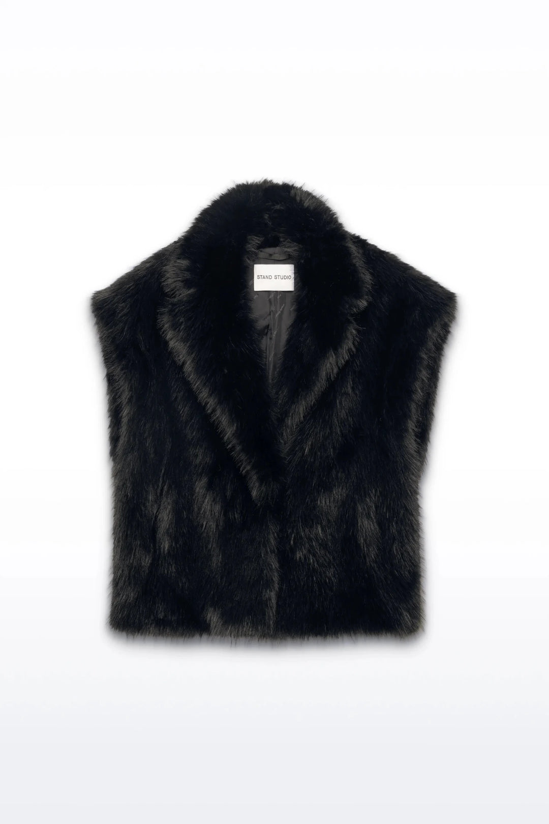 Kinley Faux Fur Vest - The Collective Park City