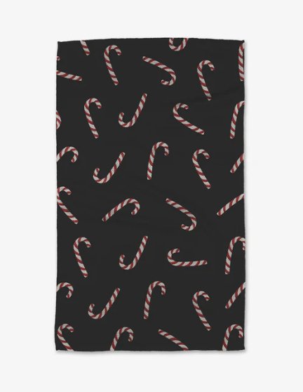 Kitchen Tea Towel - Candy Cane Lane - The Collective Park City