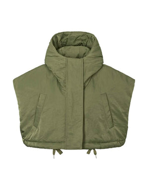 Kiwi Bolstered Puffy Vest - The Collective Park City