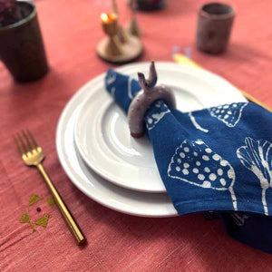 Lana Hand Printed Napkins - Set/4 - The Collective Park City