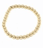 Large Gold Bead Bracelet - The Collective Park City