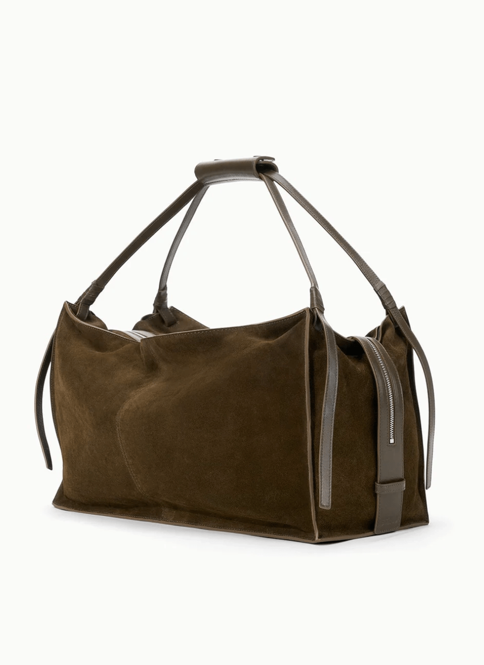 Large Harold Suede bag - Truffle - The Collective Park City