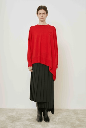 Layered, Belted Pleat Skirt - The Collective Park City