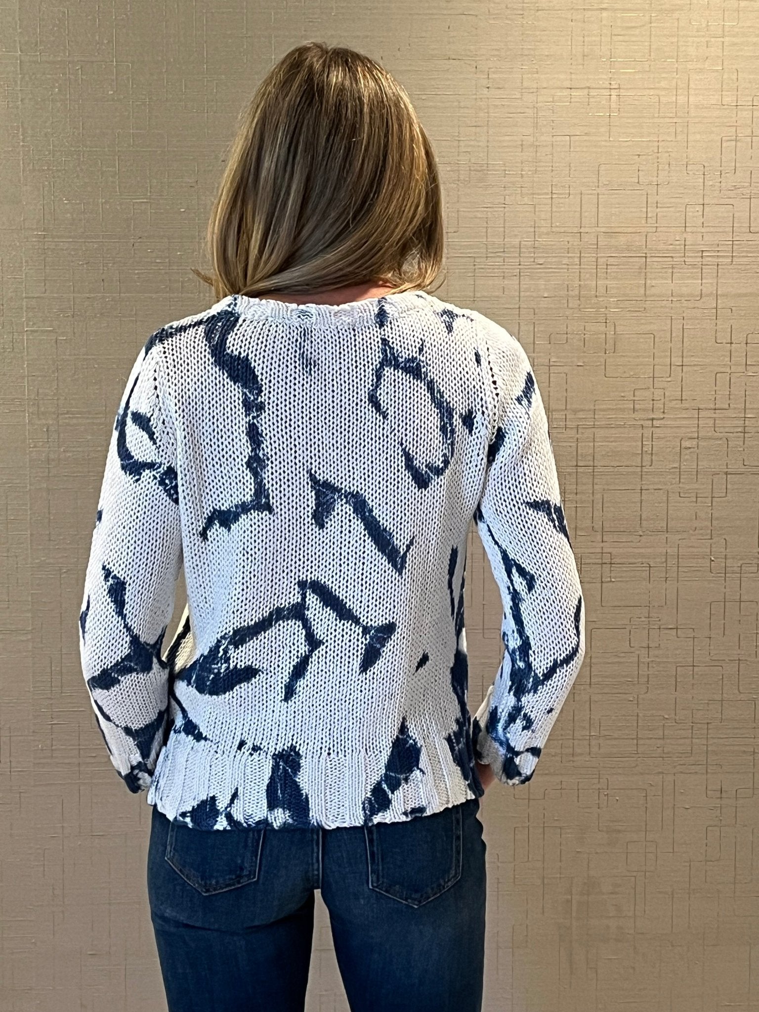 Leeds Marble Dye Sweater - The Collective Park City