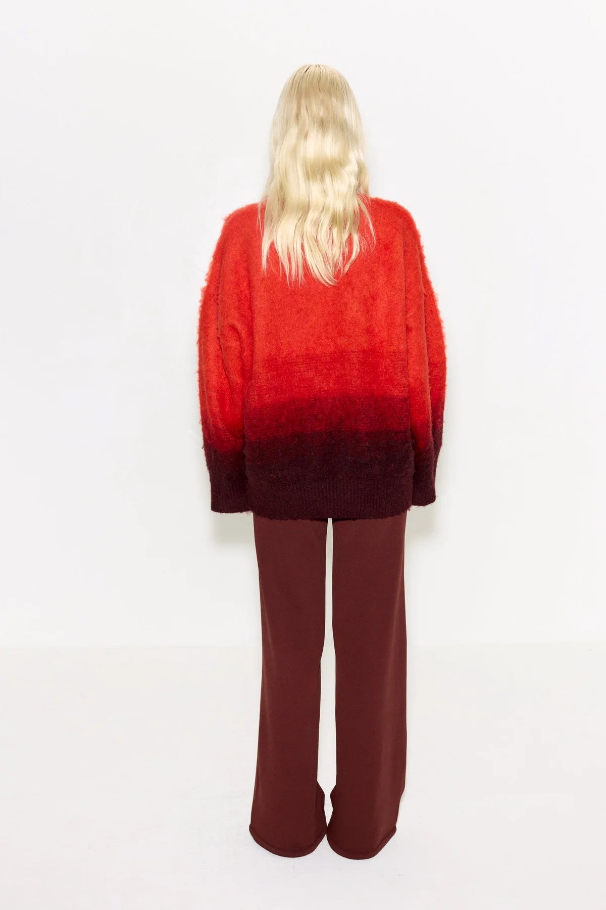 Leith Ombre Sweater - Coral - The Collective Park City