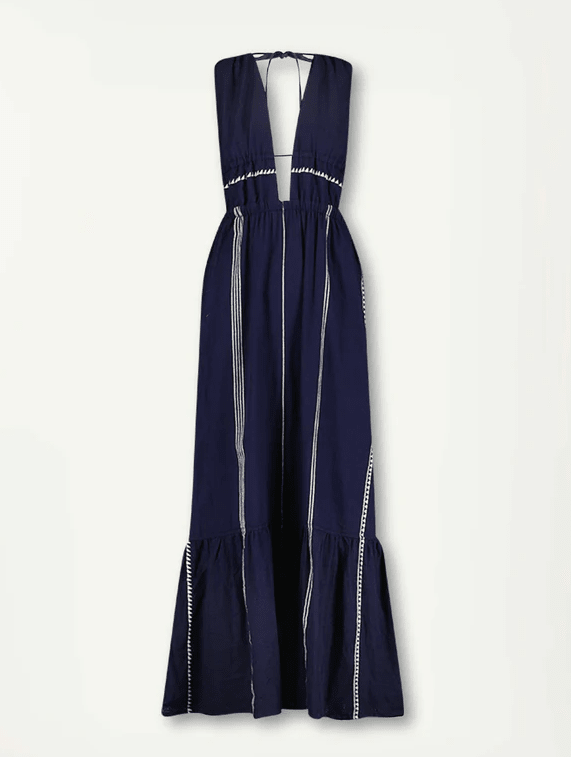 Lelisa Vneck Dress - The Collective Park City