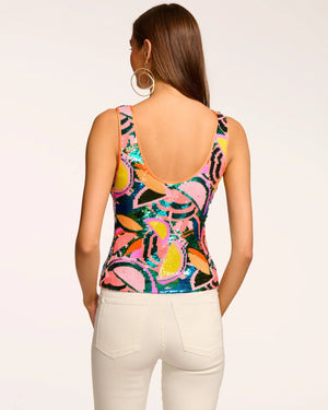 Lennon Sequined Tank Top - The Collective Park City