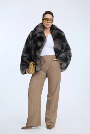 Lestine Faux Fur Coat - The Collective Park City
