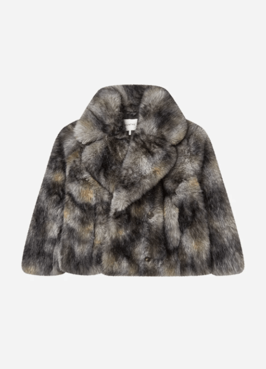 Lestine Faux Fur Coat - The Collective Park City