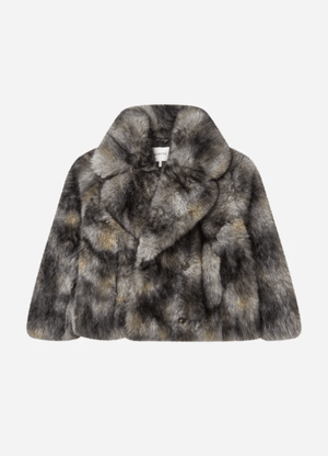 Lestine Faux Fur Coat - The Collective Park City
