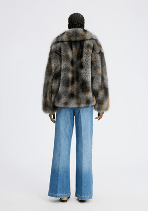 Lestine Faux Fur Coat - The Collective Park City