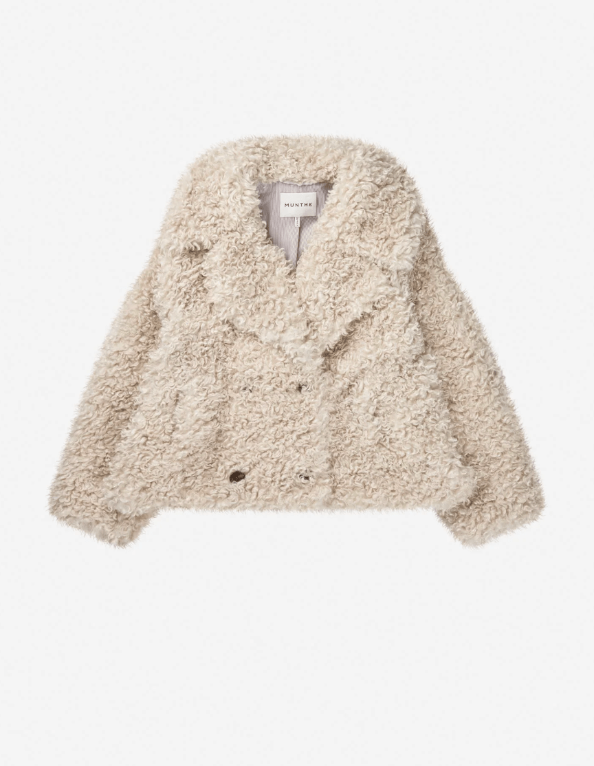 Lestine Faux Furry Coat - The Collective Park City