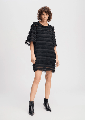 Levonda Fringe Dress - The Collective Park City