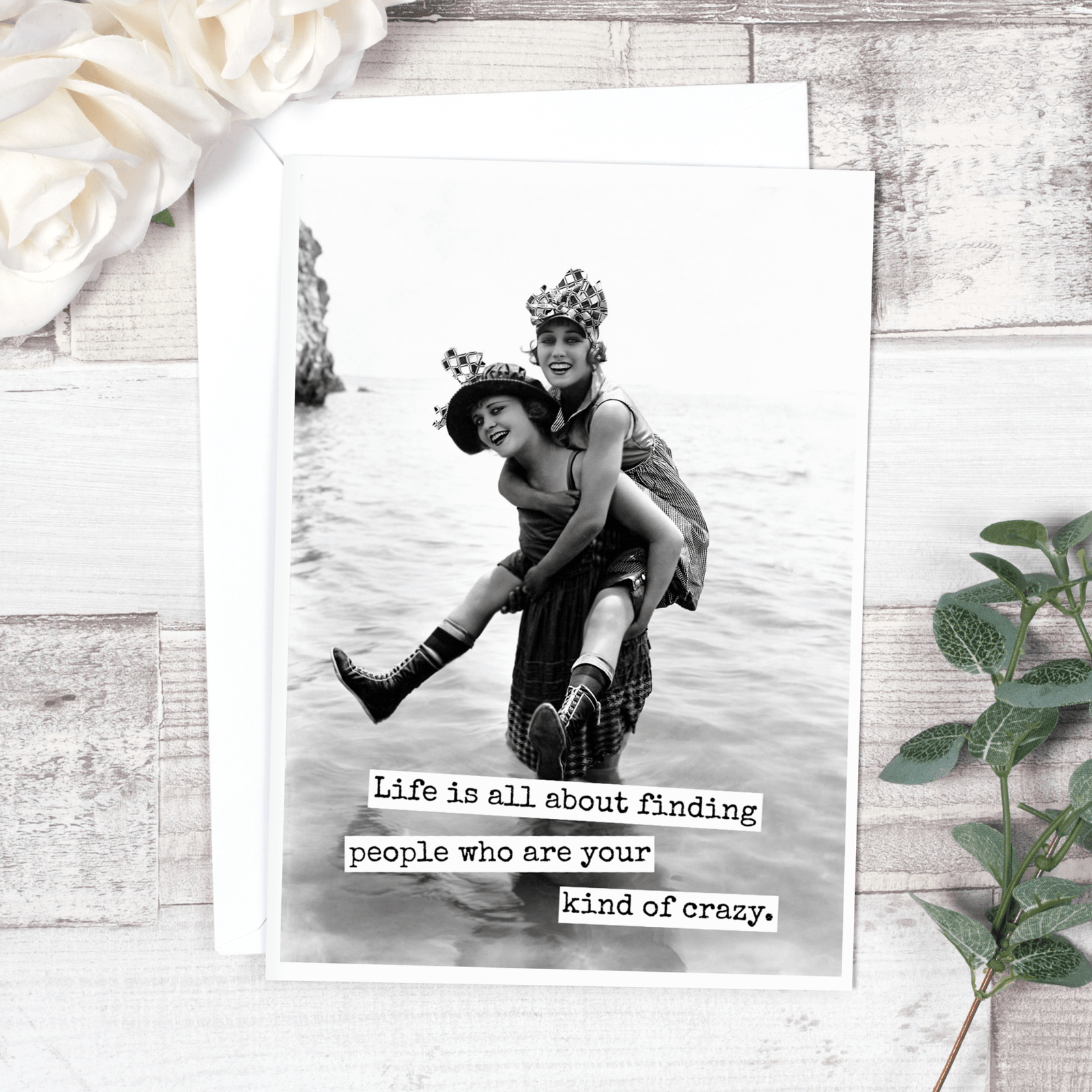 Life Is All About Finding People... Greeting Card - The Collective Park City