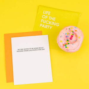 Life of the Fucking Party - Colorful Cocktail Napkins - The Collective Park City