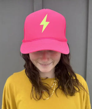 LIGHTNING BOLT Trucker Hat - The Collective Park City