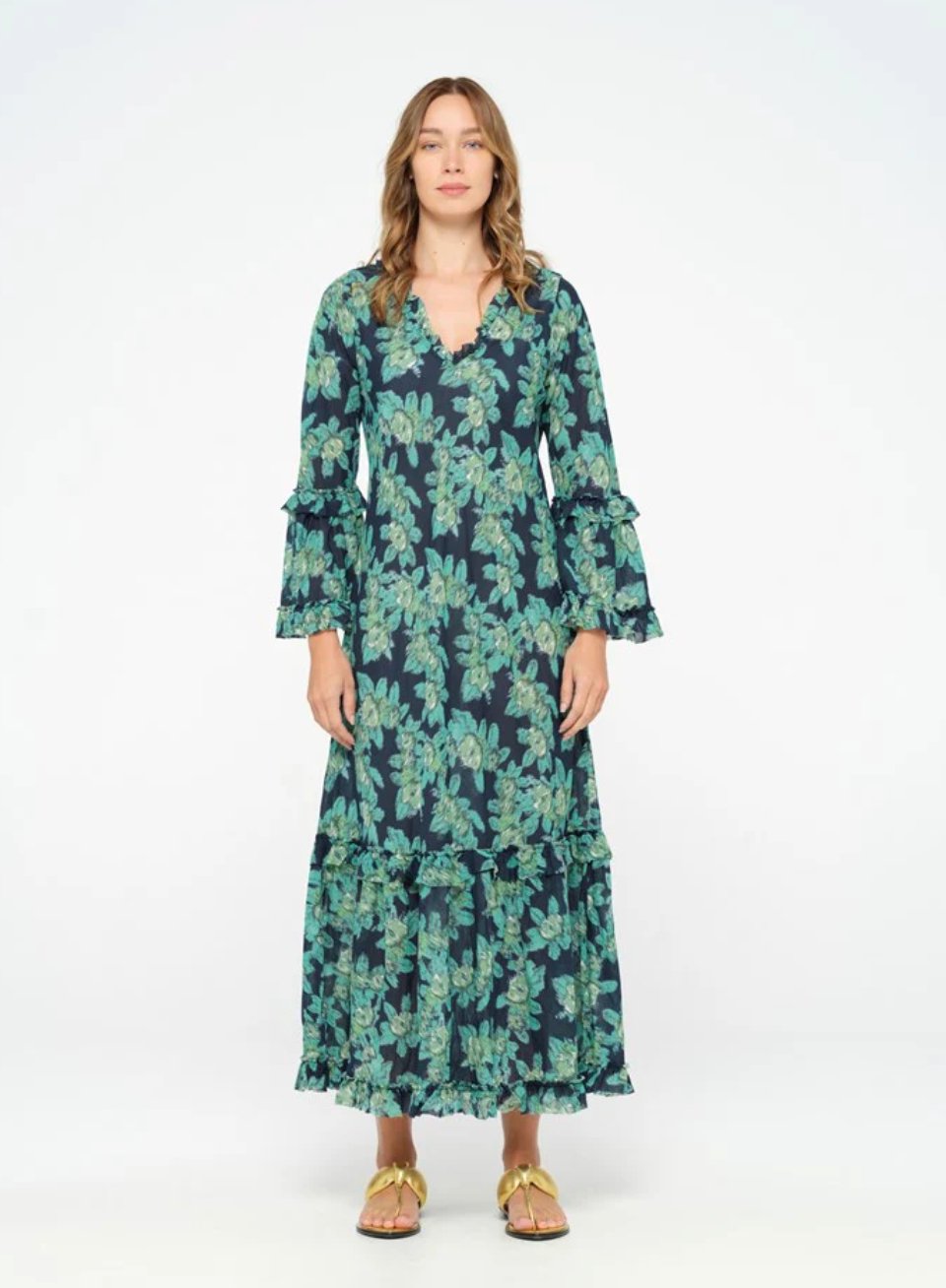 Liguria Long Indi Dress - The Collective Park City