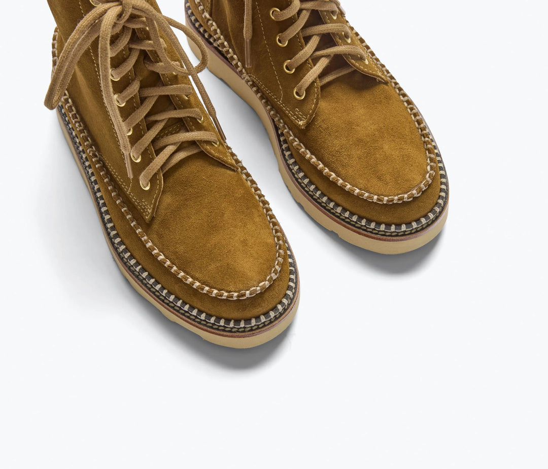 Lilly Lug Lace - Up Boot - The Collective Park City