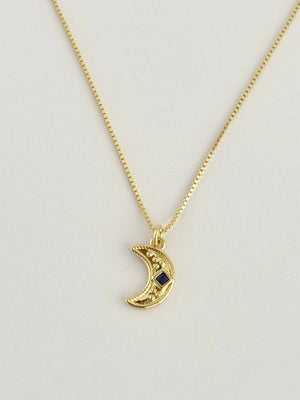 Little Moon Necklace - The Collective Park City