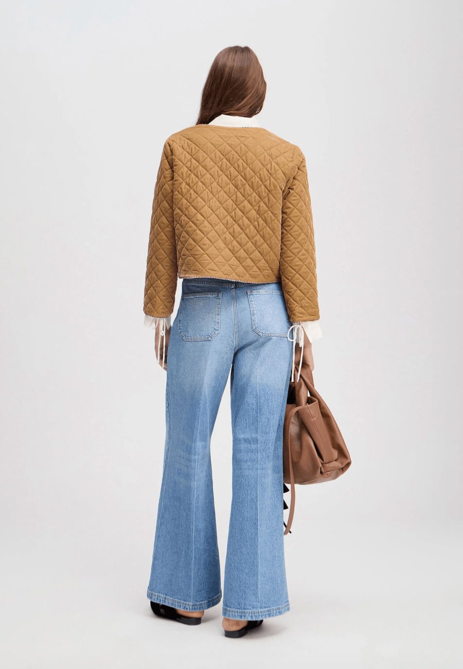 Lizetta Cropped Quilted Jacket - The Collective Park City