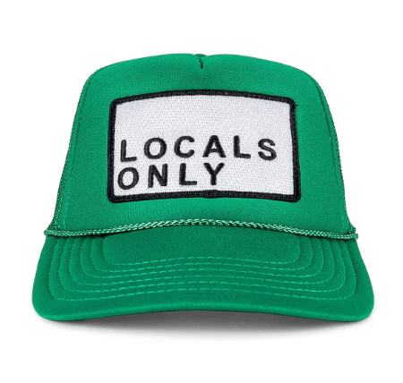 Locals Only Trucker Hat - The Collective Park City