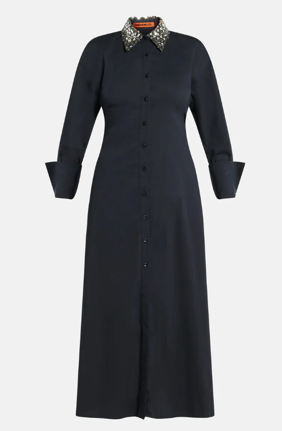 Loch Embellished Maxi Dress - Black - The Collective Park City