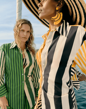 Loch Poplin Button Down Top - The Collective Park City
