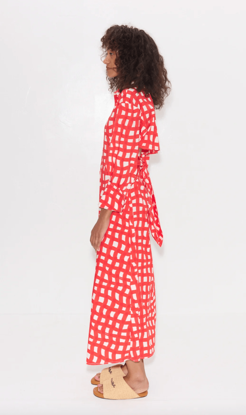 Loch Poplin Maxi Dress - The Collective Park City