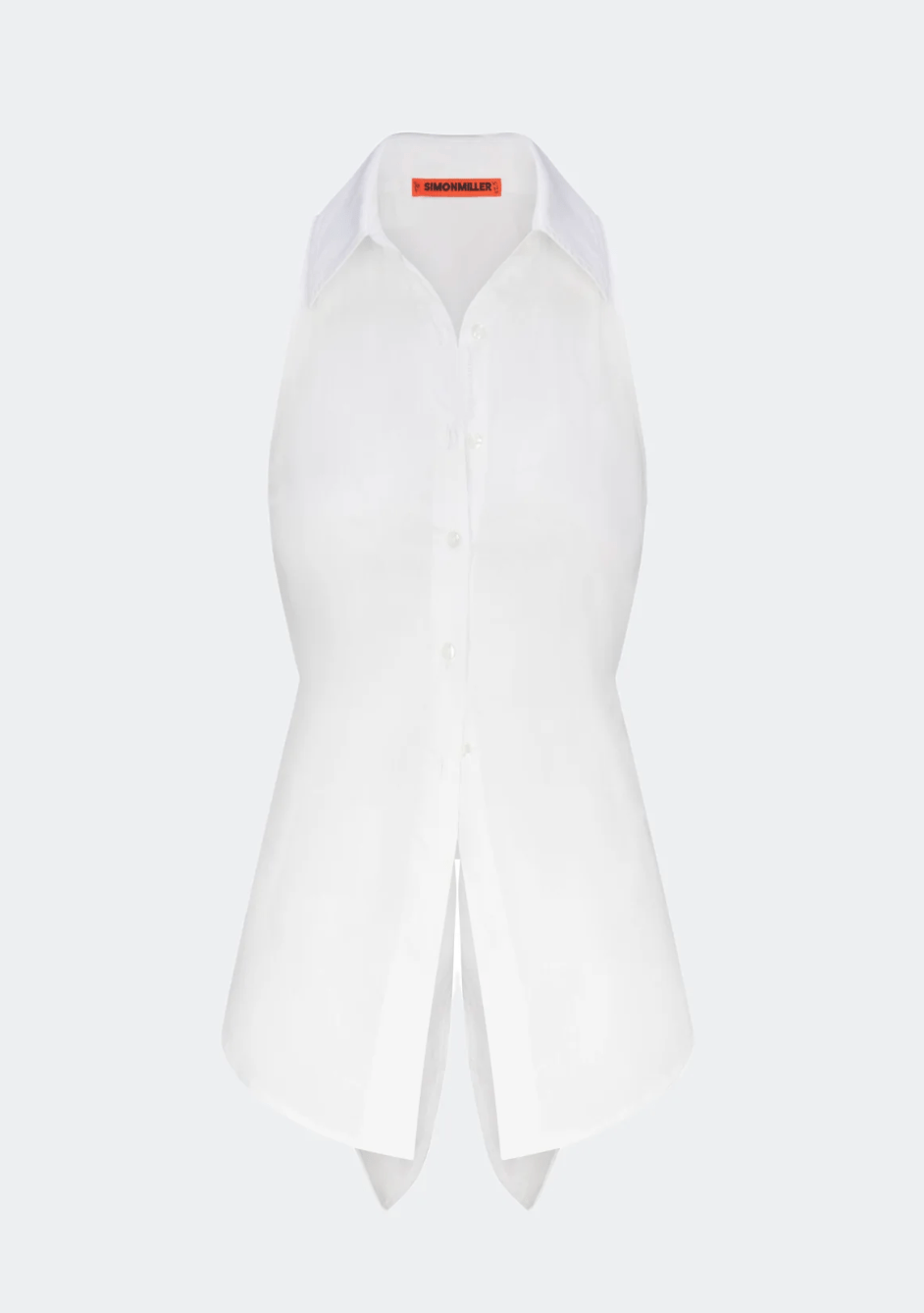 Loch Sleeveless Button Down Top - The Collective Park City