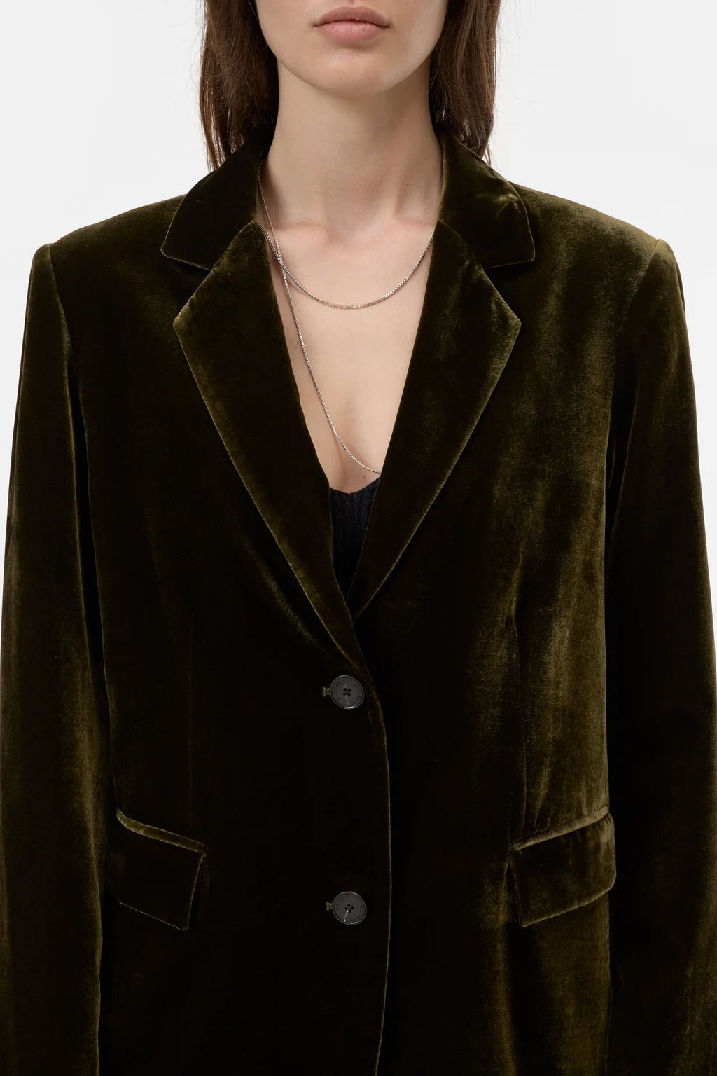 Lola Velvet Blazer - The Collective Park City