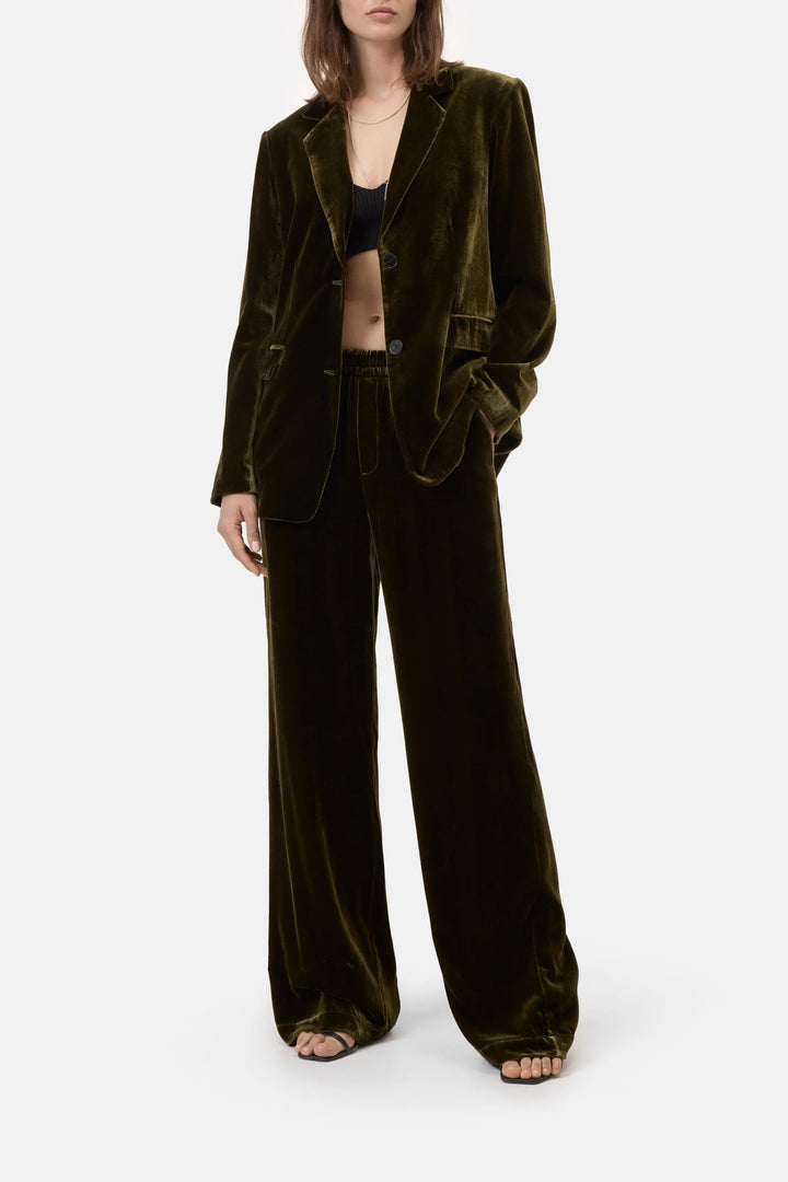 Lola Velvet Blazer - The Collective Park City