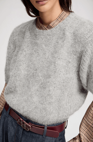 Loline Knit Cropped Sweater - The Collective Park City