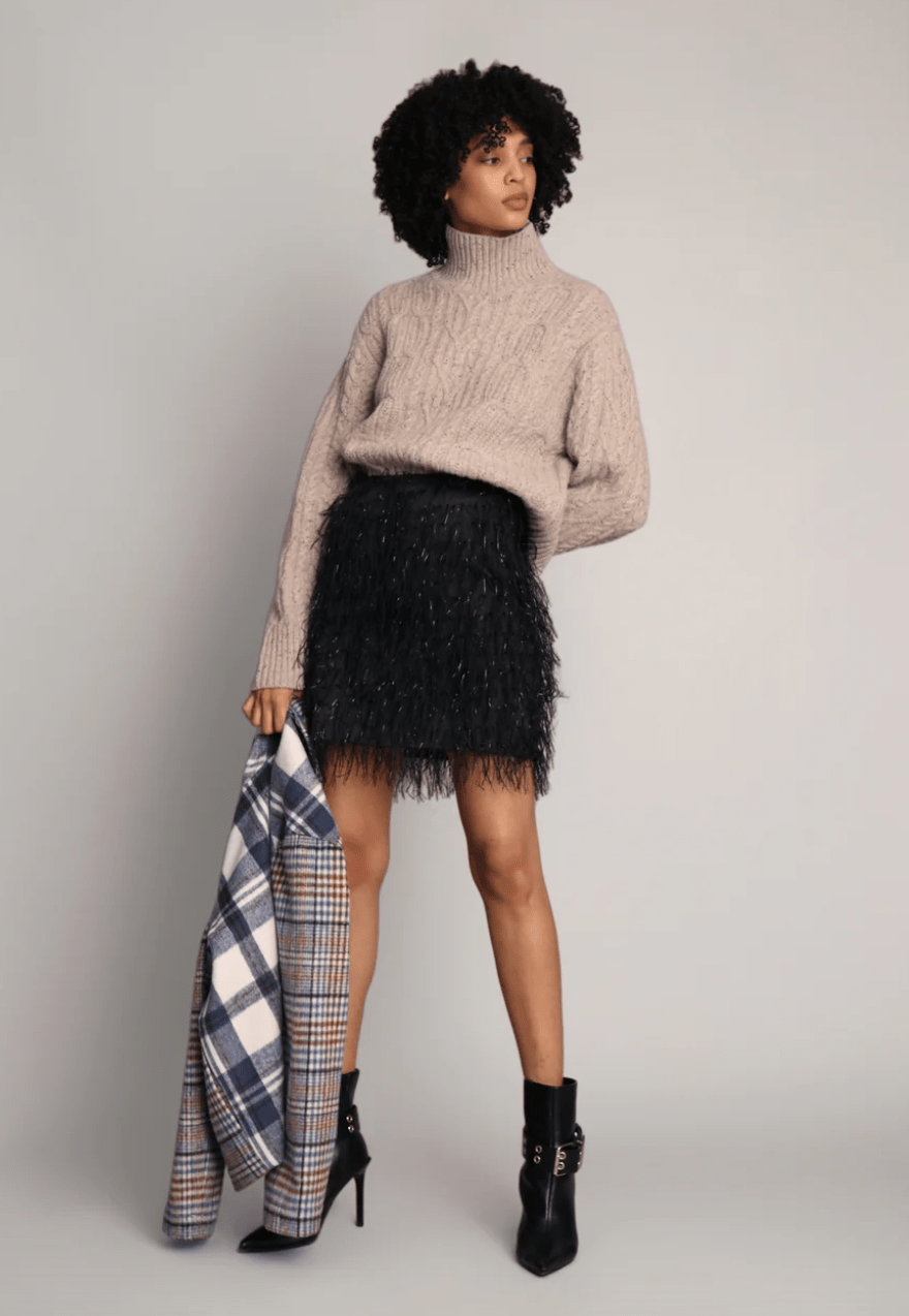Loraine Mini Skirt - The Collective Park City