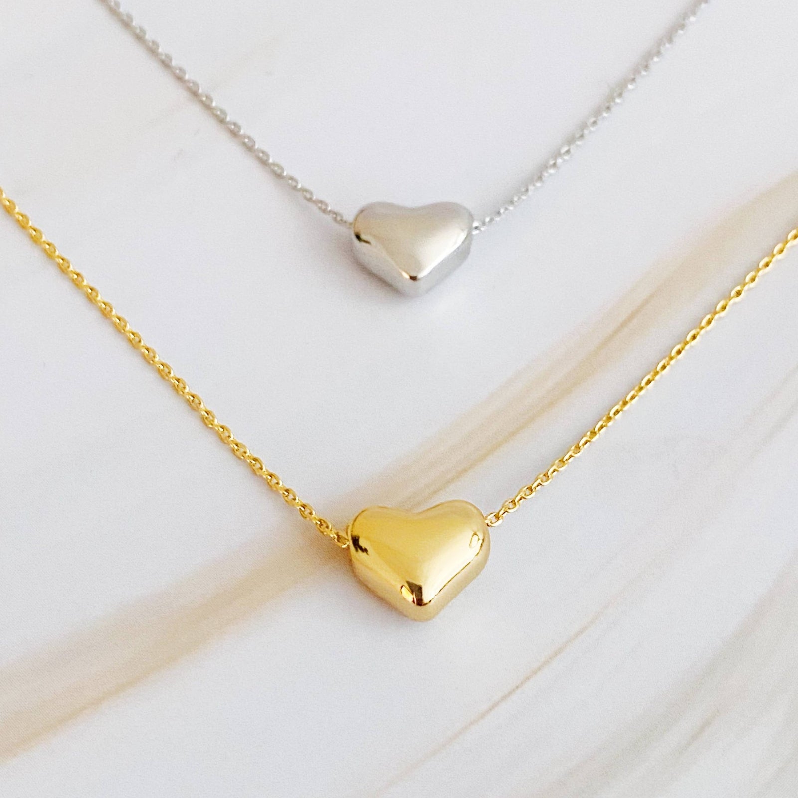 Love Bean Heart Necklace - The Collective Park City