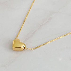 Love Bean Heart Necklace - The Collective Park City