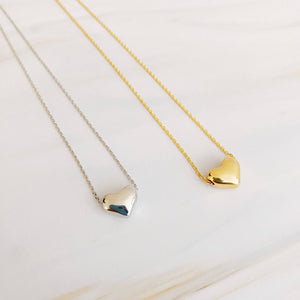 Love Bean Heart Necklace - The Collective Park City