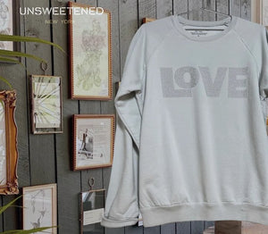 LOVE Oversized Sweatshirt - The Collective Park City