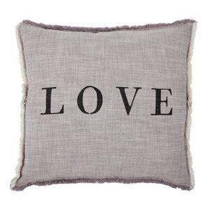 Love Square Pillow - The Collective Park City