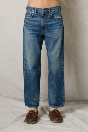 Lucy Boyfriend Jean - Eldon Wash with Rips - The Collective Park City