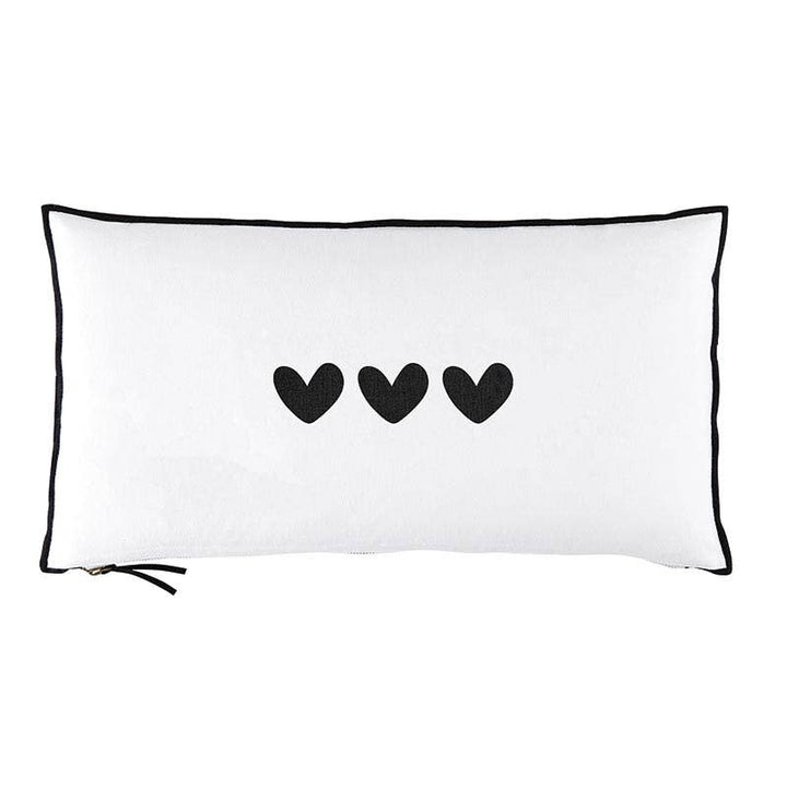 Lumbar Pillow - Hearts - The Collective Park City
