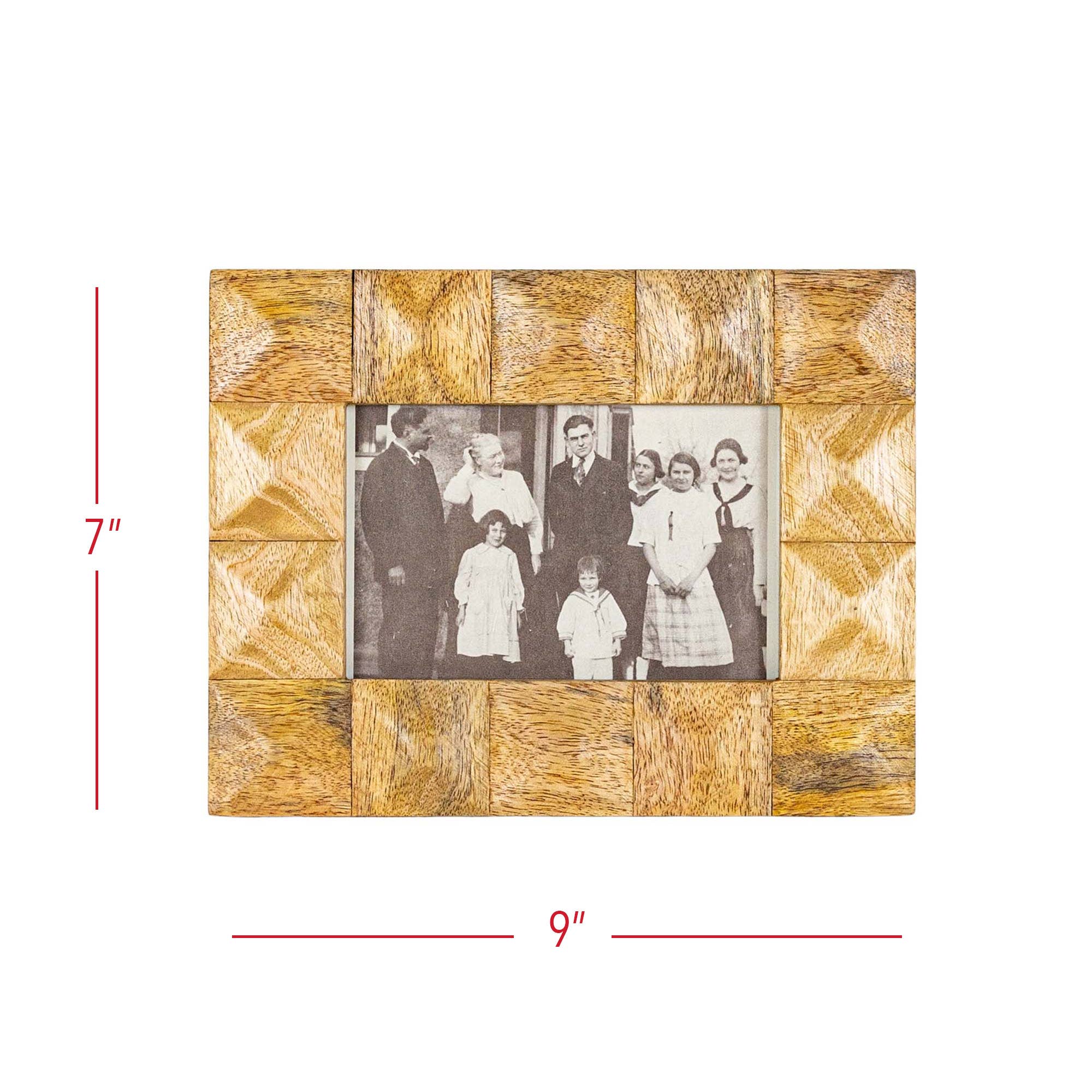 Luna Mango Wood Photo Frame - 4x6 - The Collective Park City