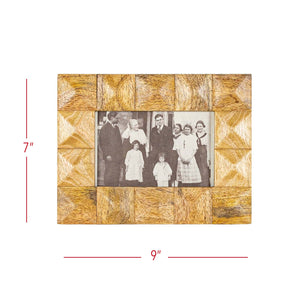 Luna Mango Wood Photo Frame - 4x6 - The Collective Park City