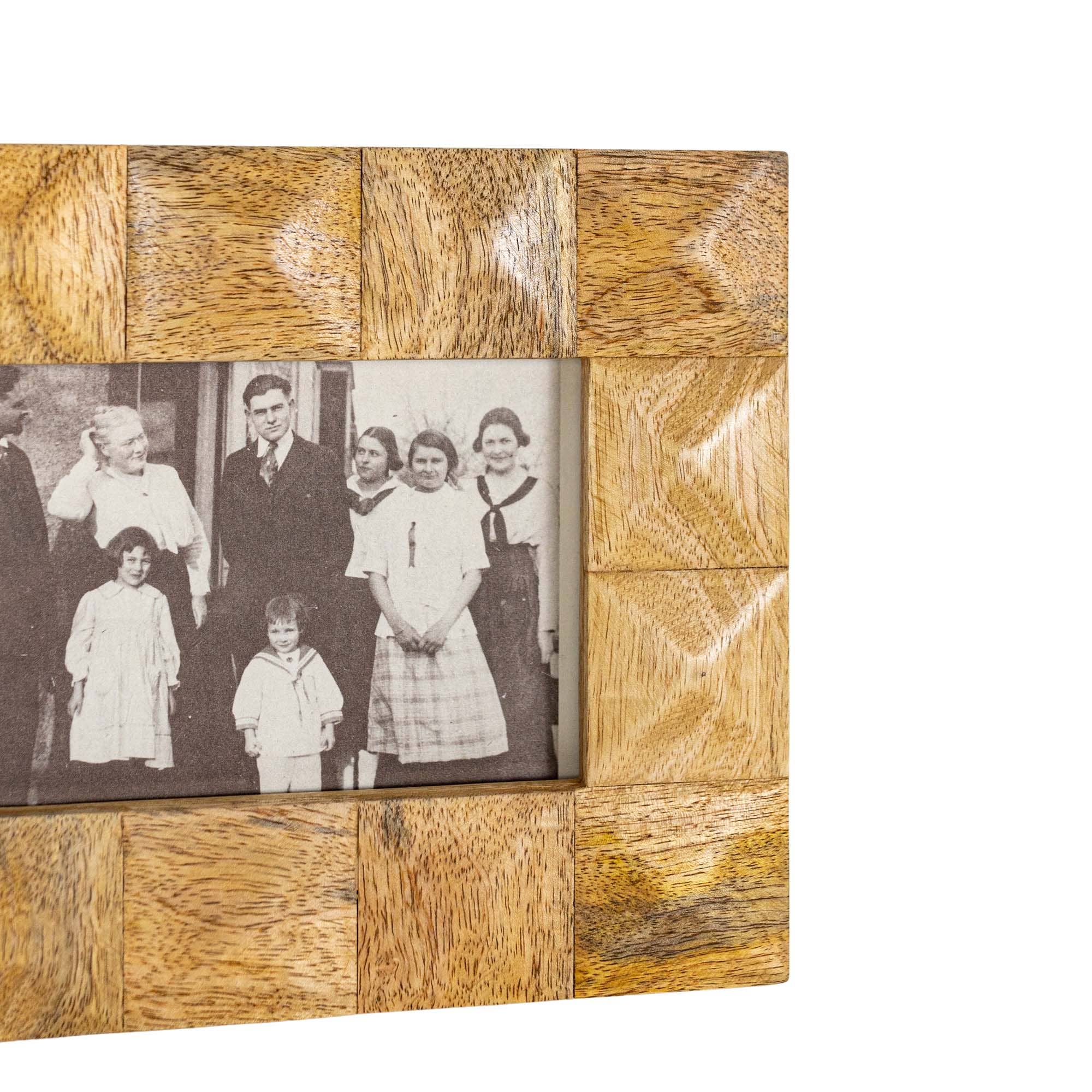 Luna Mango Wood Photo Frame - 4x6 - The Collective Park City