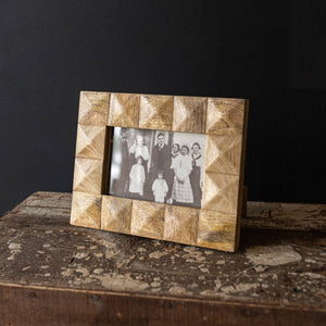 Luna Mango Wood Photo Frame - 4x6 - The Collective Park City