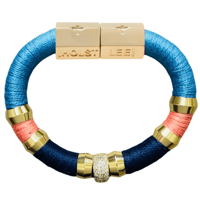 Luxe Colorblock Bracelet - Sorrento - The Collective Park City