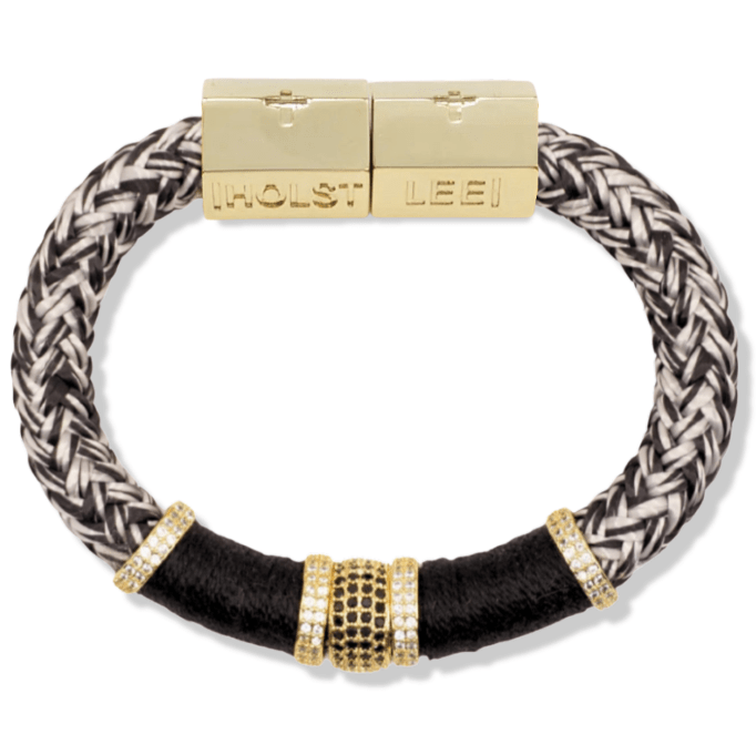 Luxe Colorblock Bracelet - Tuxedo - The Collective Park City