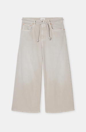 Lyna Wide Leg Cropped Jean - The Collective Park City