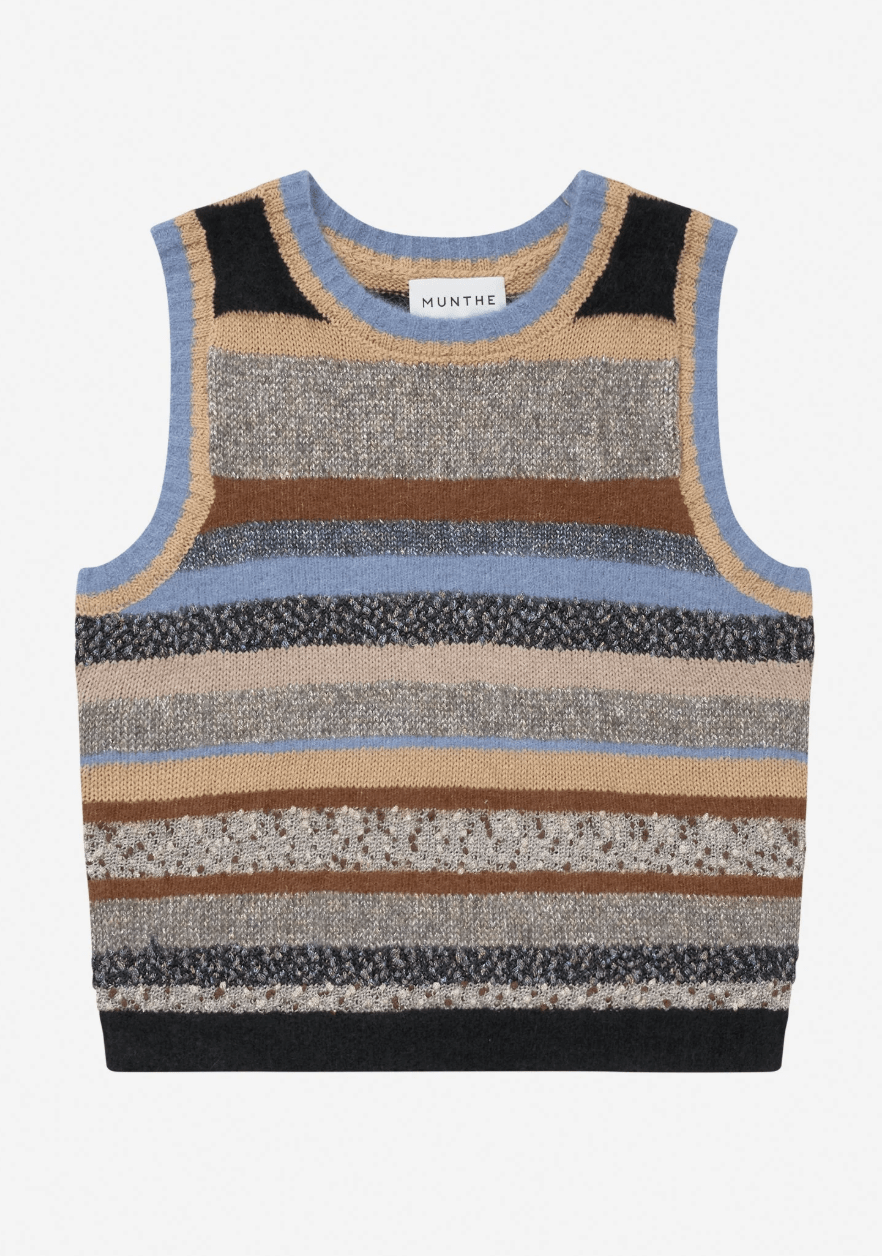 Lytti Knit Striped Vest - The Collective Park City
