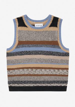 Lytti Knit Striped Vest - The Collective Park City